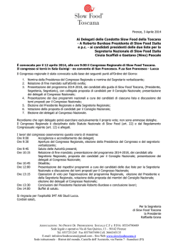scarica la convocazione ufficiale