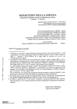 Nota D.G. PERSOCIV n. 35237 del 20.05.2014