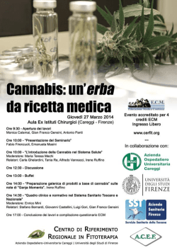 Scarica la Locandina Cannabis 27 Marzo