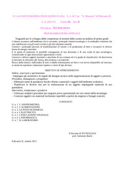 I.C.S di SANTA MARINA-POLICASTRO B. (SA) S. S. di I&deg; gr. &ldquo;A