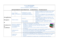 I.C.S. POLITEAMA DIPARTIMENTO MATEMATICO &ndash; SCIENTIFICO