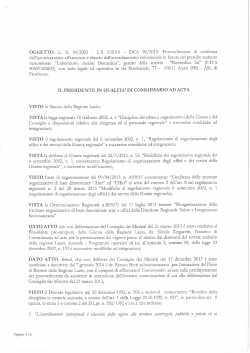 Decreto n. U00217 del 27 giugno 2014