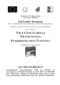progetto gal leader teramano 2s