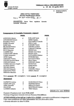 Delibera - Rete Civica di Trieste