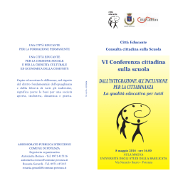 inv. VI conf. scuola