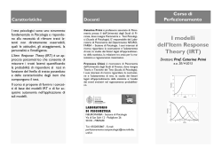 brochure (pdf) - Dipartimento di Neuroscienze, Psicologia, Area del