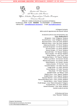 MIUR.CSAMO.8257.15-09-2014 - Centro servizi amministrativi