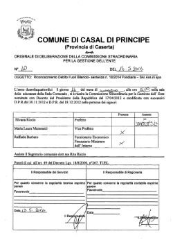 Documento - Comune di Casal di Principe