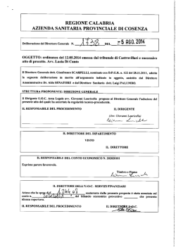 Scarica PDF - ASP Cosenza