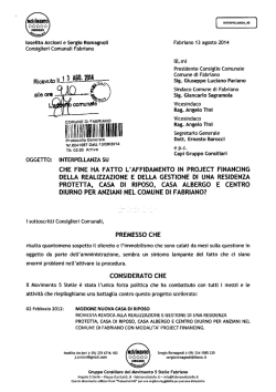 iml.lilml &ldquo;Iii - Comune di Fabriano