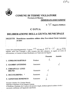 0%o - Comune di Terme Vigliatore