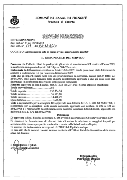 Documento - Comune di Casal di Principe