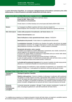 Investi con Me &ndash; Attivo Forte