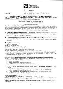 Regione - ASL Pavia