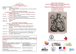 Dulcis alebat Parthenope - Istituto Italiano per gli Studi Filosofici