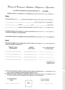 richiesta antimafia
