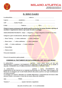 Home - Milano Atletica