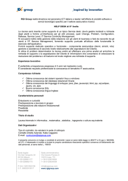 RGI Group realt&agrave; dinamica nel panorama ICT italiano e