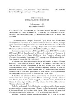 Direzione Commercio, Lavoro, Innovazione e