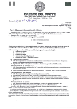 Istituto Tecnico Settore Tecnologico - Liceo