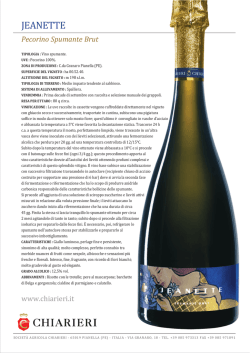 Jeanette Pecorino Spumante Brut