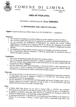 COMUNE DI LIM1NA - Comune di Limina