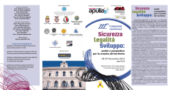 III Convegno Nazionale Sicurezza