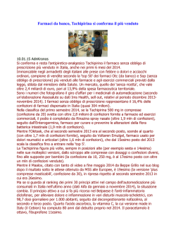 I pi&ugrave; venduti in Italia