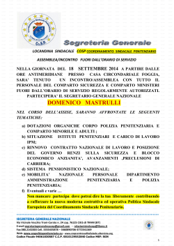 16.9.2014 assemblea - Cosp-Puglia