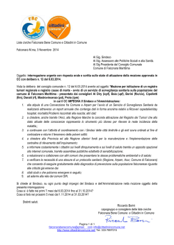 interrogazione FBC/CiC