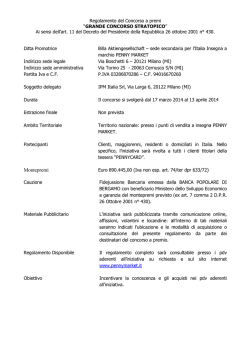 Leggi il Regolamento Completo