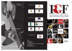 igf 2014 &ndash; programma - Biblioteca Sperelliana