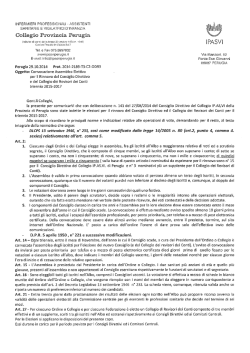 Convocazione - Ipasvi Perugia