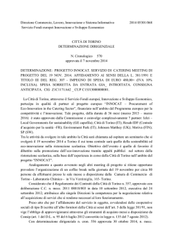Direzione Commercio, Lavoro, Innovazione e