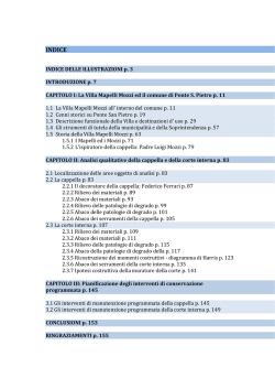 INDICE - Archivio Storico Diocesano