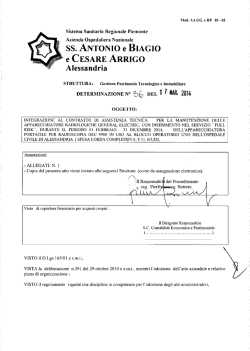 ss. ANTONIO e BIAGIO - Azienda Ospedaliera Santi Antonio e
