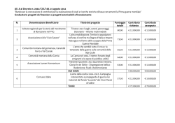 Graduatoria ricerche - Regione Autonoma Friuli Venezia Giulia