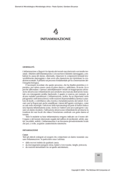 infiammazione - Ateneonline