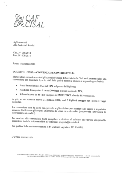 Agli Associati