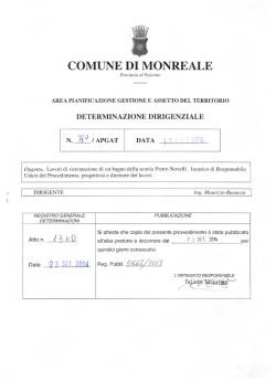 dirigenti - Comune di Monreale