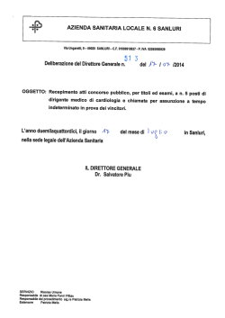 Deliberazione n.513 del 17-07-2014