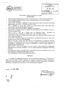 Ingegneria Informatica - Università degli Studi di Catania