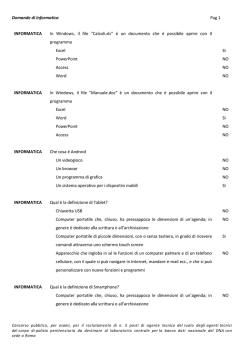 Informatica - Ministero della Giustizia