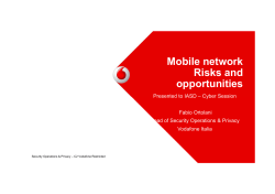 Presentazione Vodafone