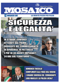 Domenica 4 maggio 2014, ore 10.30 in piazza