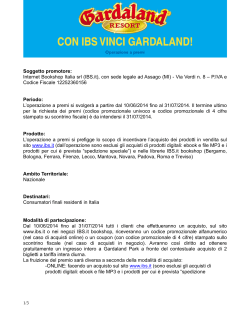 REGOLAMENTO GARDALAND - GIU2014 DEF