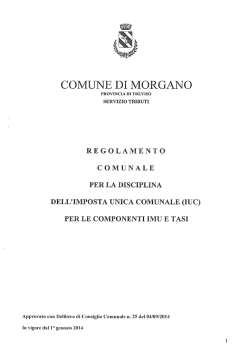 IUC per le componenti IMU e TASI