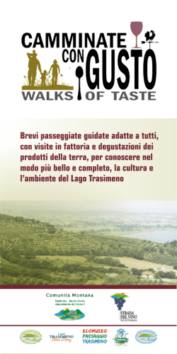 Depliant Camminate WEB ITA - Strada del Vino Colli del