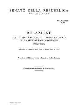 doc. cxxviii, n. 15 - Senato della Repubblica
