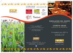 eccellenze del gusto izvrstni okusi